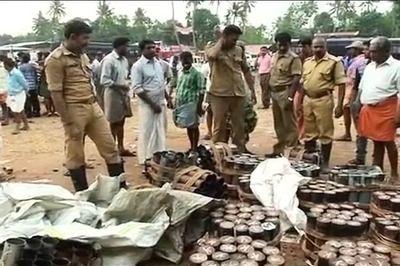 Kerala temple fire: Government sends team to probe storage of firecrackers