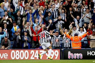 EPL: Odemwingie scripts West Brom's 1-0 win