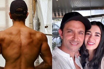 Hrithik Roshan Flaunts His Toned Back In A New Pic; GF Saba Azad Reacts