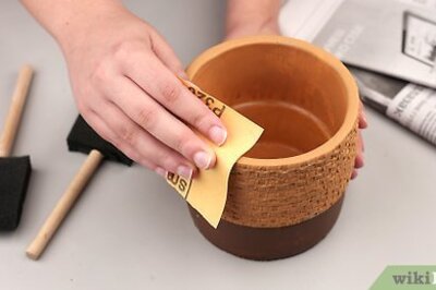 How to Paint Clay Pots
