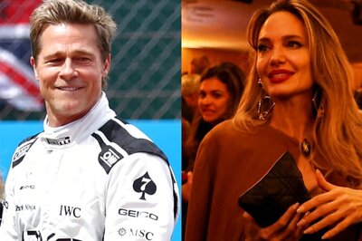 Brad Pitt Holds GF Ines de Ramon's Hand at British Grand Prix, Fans Call Her Angelina Jolie Lookalike