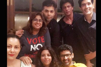 Inside Pics: SRK, Farhan Akhtar Party at Manish Malhotra's Residence