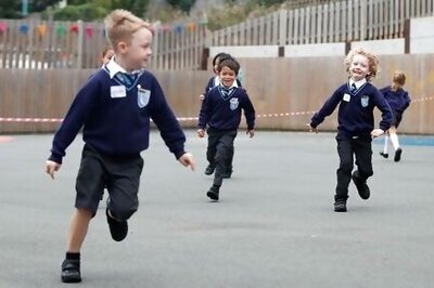 With Hand-wash And Emotional Support, Pupils Return To London School