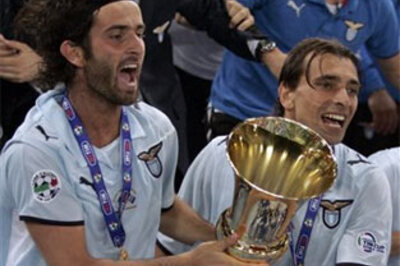 Lazio edge Sampdoria on penalties, win Coppa Italia