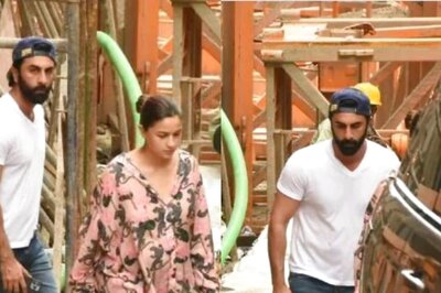 Parents-to-Be Alia Bhatt, Ranbir Kapoor Spotted at the Construction Site of Their New House