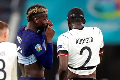 Euro 2020: Germany's Antonio Rudiger Caught Nibbling Paul Pogba During France vs Germany Clash