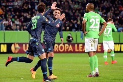 Europa League: Napoli thrash Wolfsburg, holders Sevilla grab win