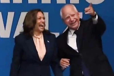 Kamala Harris and Tim Walz Make 1st Joint Appearance As Democratic Nominees at Packed Rally | Watch