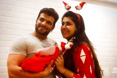 Karan Patel, Ankita Bhargava Share First Pic of Daughter Mehr Dressed as Santa Claus