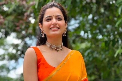 Actress Ashika Ranganath Oozes Elegance In Vibrant Multi-coloured Saree