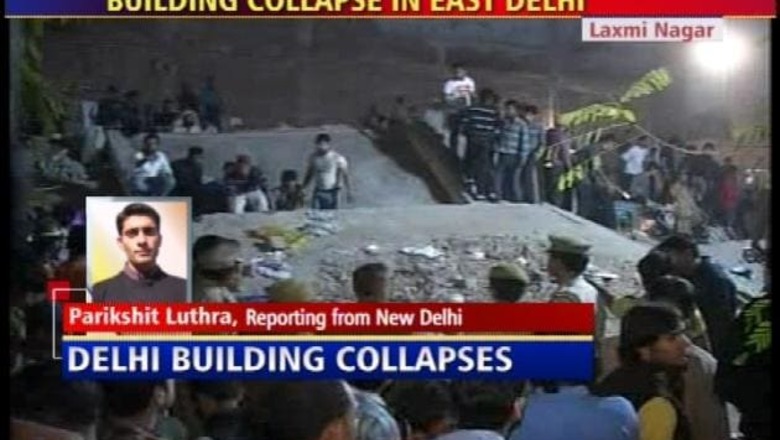 Delhi building collapse: 67 dead, 130 injured