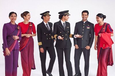 Air India Unveiled New Uniform Collection for Crew Member by Manish Malhotra