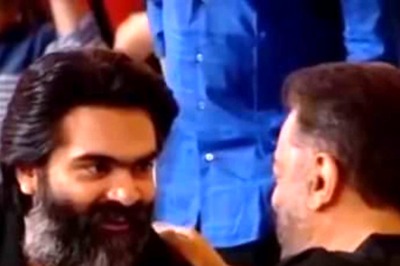 Vendhu Thanindhathu Kaadu Audio Launch: Kamal Haasan, Silambarasan Arrive in Chopper; GVM Hints at Sequel