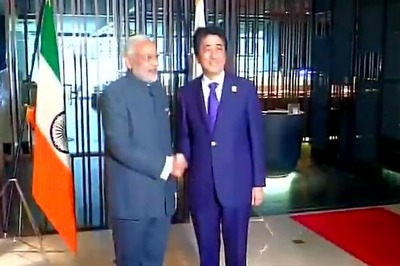 Tricolour hoisted upside down at PM Modi-Abe photo-op, government sources call it an inadvertent mistake