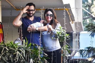 Soha Ali Khan Shares Picture Of Saif With Baby Taimur's Sketch