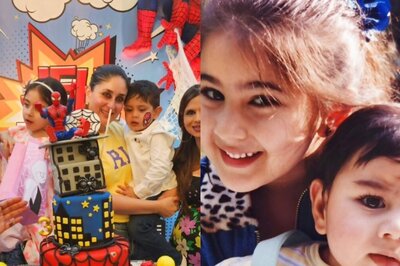 Kareena Kapoor Holds Jeh Close, Sara Ali Khan Hugs Ibrahim Tightly In Unseen Pics Shared By Saba Pataudi