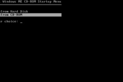 How to Install Windows ME