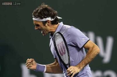 Federer beats Anderson to reach Indian Wells semis