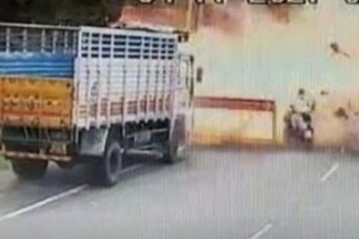 Cracker-Laden Scooter Bursts Into Flames, Father, Son Killed, 3 Other Sustain Injuries