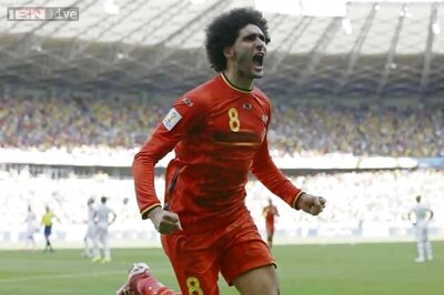 World Cup 2014: Belgium come from behind to beat Algeria 2-1