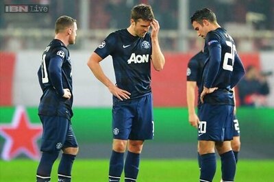 Manchester United lose 2-0 to Olympiakos in Champions League