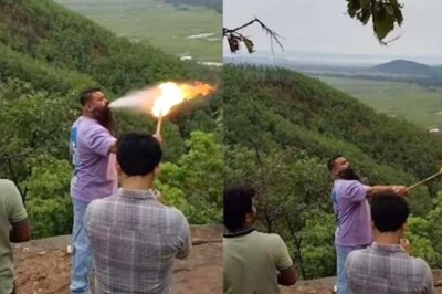 Man Attempts Fire-breathing Trick, Ends Up Burning His Beard