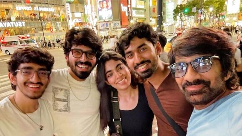 Actor Ravi Teja 'Tokyofied' With His Family; Check Their Japan Diaries