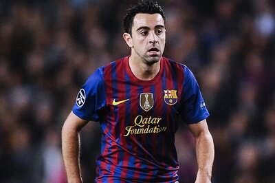 Barcelona lose Xavi to injury for up to 15 days