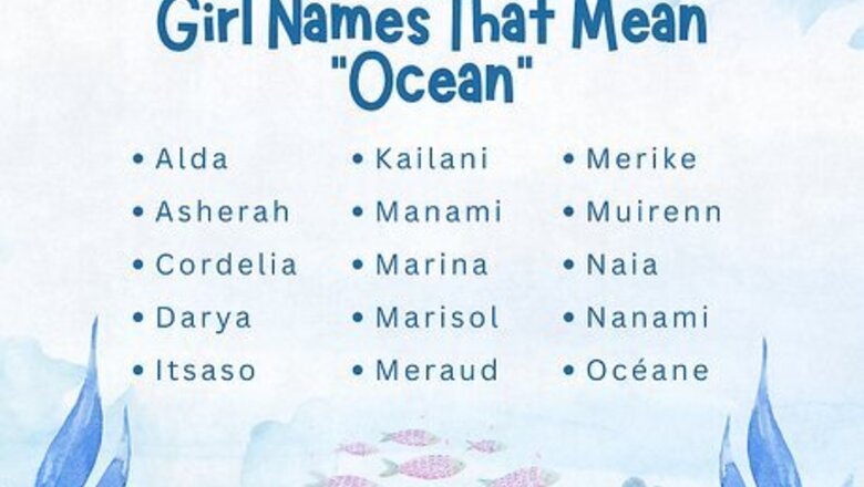 100 Beautiful Names That Mean “Ocean” or “Sea”