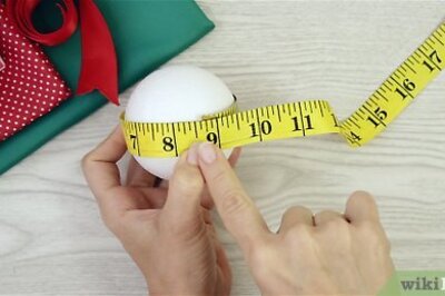 How to Cover a Ball with Fabric for Craft Projects