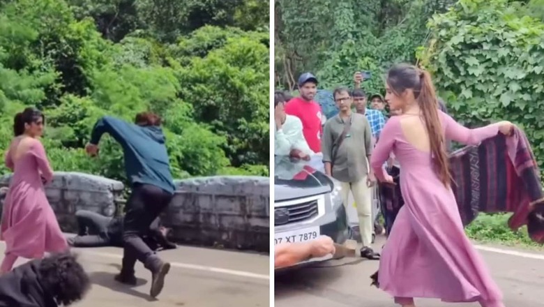 Barsatein BTS: Shivangi Joshi Performs Killer Stunts, Fights Goons