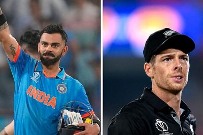 After PAK vs AFG Virat Kohli Continues to Lead Golden Bat Race; Mitchell Santner Tops Most Wickets Tally