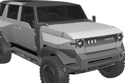 Mahindra Thar.e Design Patent Filed, Here's What We Know So Far