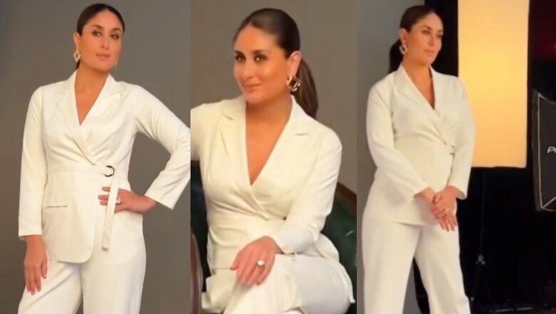 Kareena Kapoor Khan Is Giving The Internet Total Boss Lady Vibes In A white Pantsuit
