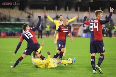 Napoli held to 1-1 at Cagliari in Serie A