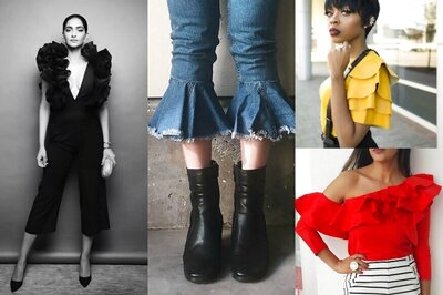 Ruffles Are Back In Trend. Here Are 5 Ways In Which You Can Sport Them