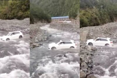 Watch: Driver Crosses Fast-Flowing River Skillfully, Wins Over The Internet