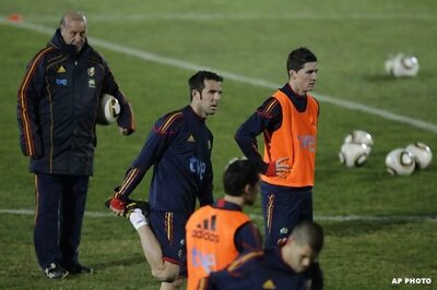 Tension in Spain squad, admits Del Bosque