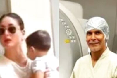 Kareena Kapoor Khan Steps Out With Taimur and Jehangir; Milind Soman Undergoes CT Scan