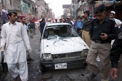 Blast in Pak's Peshawar city; 23 killed