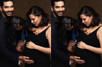 Neha Dhupia, Angad Bedi Announce Pregnancy with a Family Picture