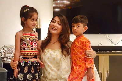 Actress Radhika Pandit Posts Adorable Pics With Children On Diwali