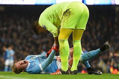 Man City's injured striker Kevin De Bruyne out for six weeks