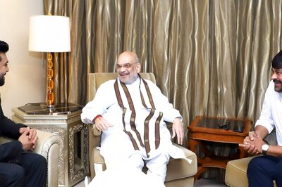 RRR Star Ram Charan, Father Chiranjeevi Meet Home Minister Amit Shah Days After Naatu Naatu's Oscar Win