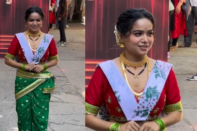 Manisha Rani Spotted In Maharashtrian Look On Sets Of Jhalak Dikhhla Jaa 11