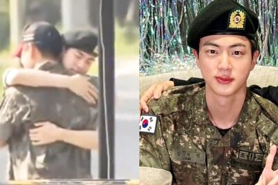 BTS: Jin Fights Back Tears, Lovingly Hugs and Consoles Fellow Military Member in Viral Video | Watch