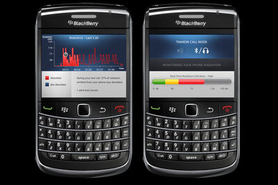New application measures mobile phone radiation