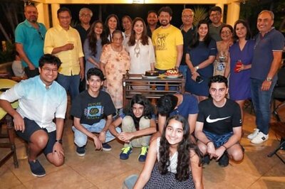 Madhuri Dixit Shares Picture With Family and Friends From Husband Shriram Nene's Pre-birthday Party