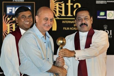 Anupam Kher receives Sri Lankan Award