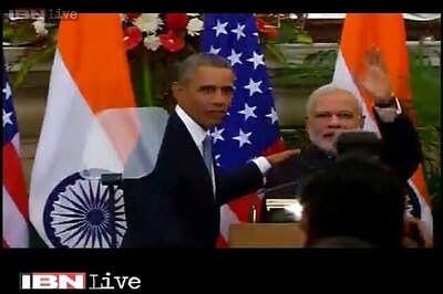 Obama visit: US President raises toast to Indo-US 'dosti' at Rashtrapati Bhavan